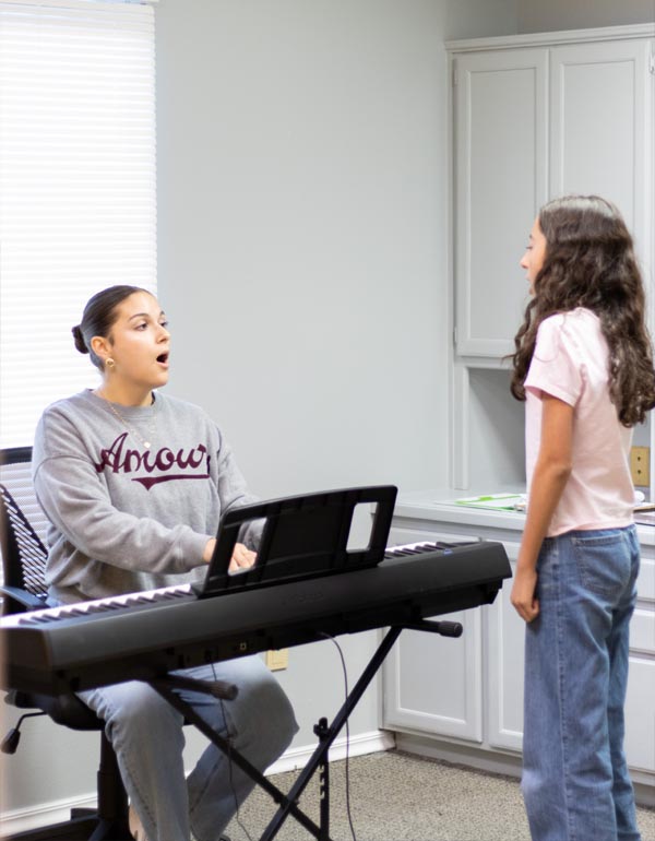 singing